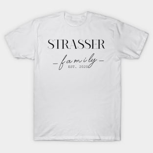 Strasser Family EST. 2020, Surname, Strasser T-Shirt